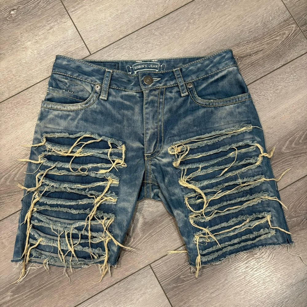 Vintage Robins Jeans destroyed shorts